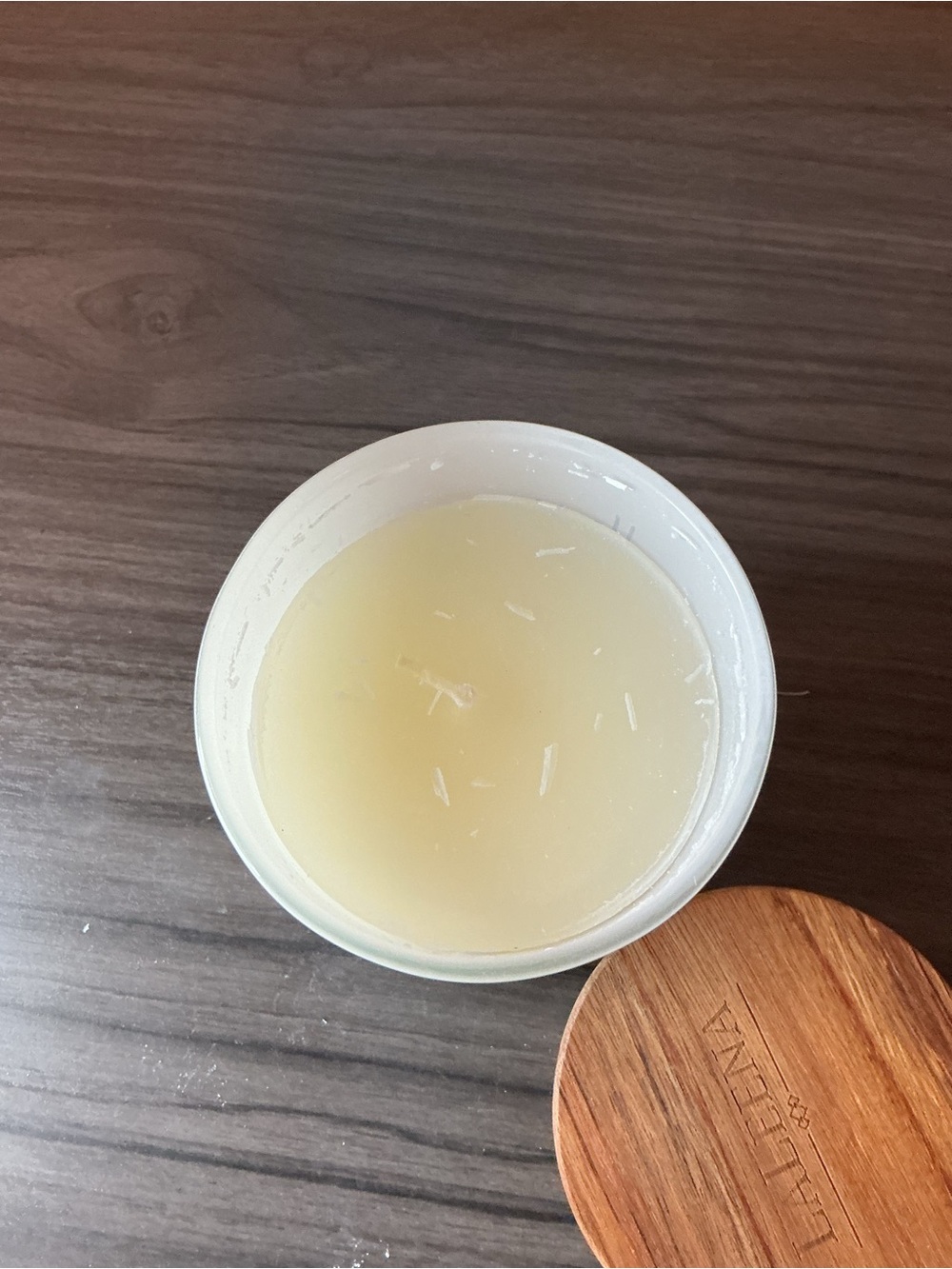 LaLeena "Home is Where The Heart is" White Ocean Breeze Scented Pillar Candle - Picture 10 of 10